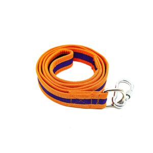 Nylon Leiband - Oranje/Blauw